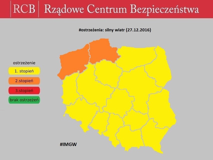 Orkan Barbara przechodzi nad Polską. Tysiące osób bez prądu,...