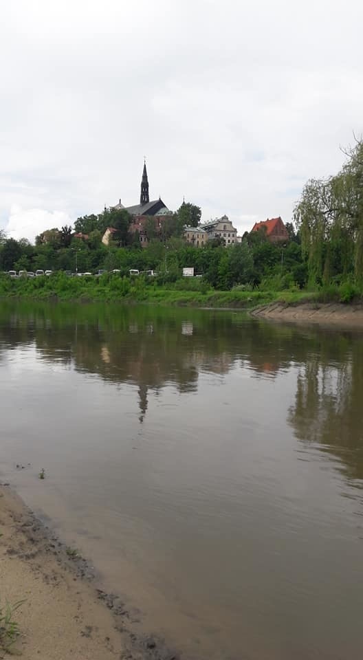 Nadchodzi wielka woda. Sandomierz już się boi - poziom Wisły przez dobę podniósł się ponad 2 metry i ciągle rośnie (ZDJĘCIA)