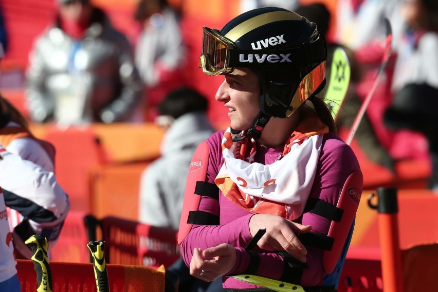 Narciarstwo alpejskie. Maryna Gąsienica-Daniel siódma, Magdalena Łuczak trzynasta - po pierwszym przejeździe! Drugi przejazd o godz. 13.30