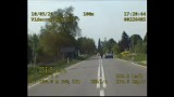 W Łukawie motocyklista tak pędził, że stracił prawo jazdy [WIDEO] 