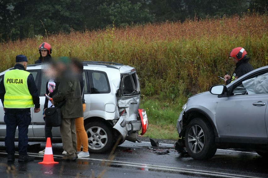 Wypadek w Wołczy Małej