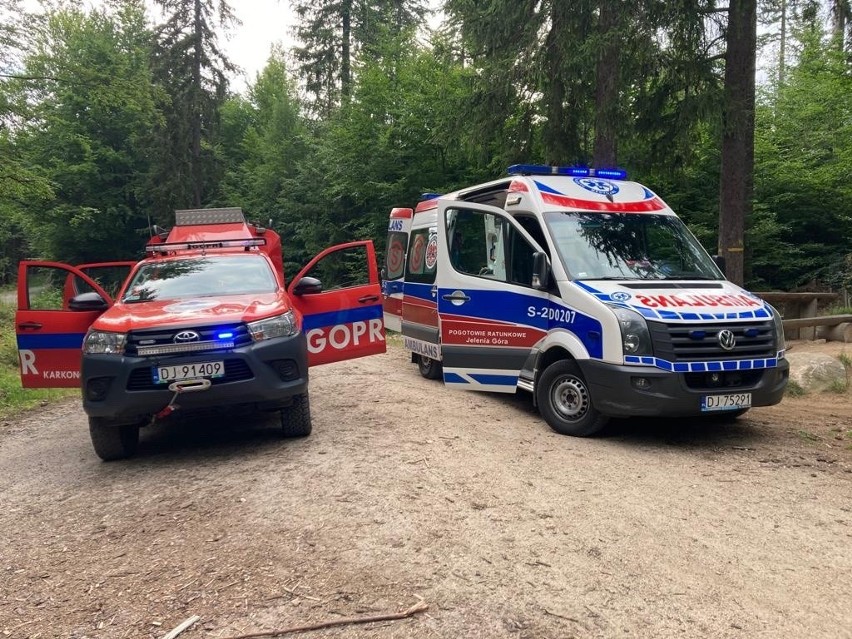Dramatyczna akcja ratowników GOPR Karkonosze w rejonie...