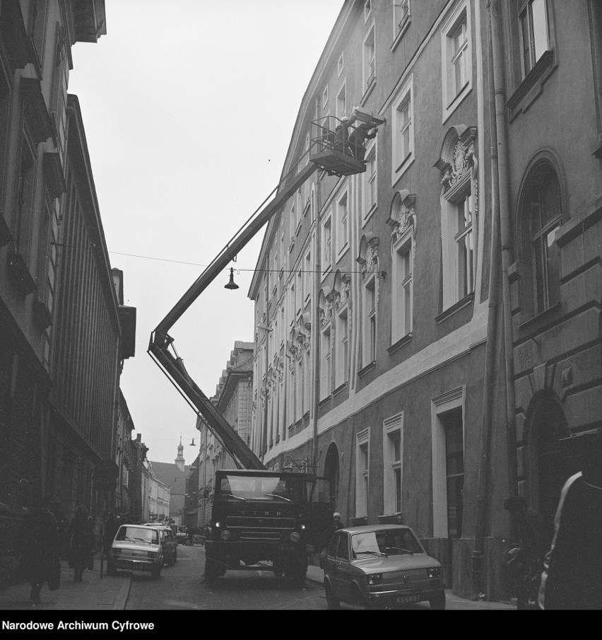 Stare Miasto w Krakowie w 1978r.