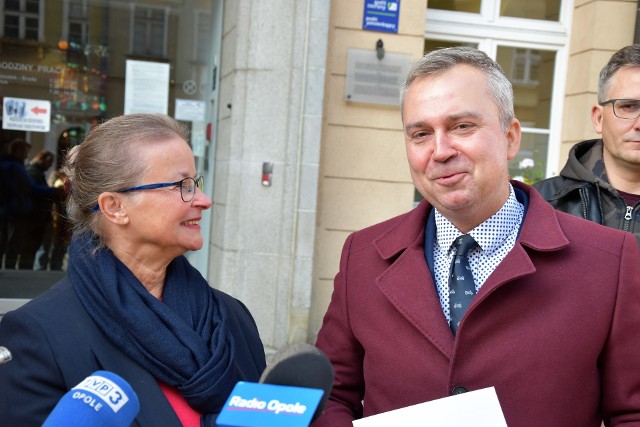 Danuta Jazłowiecka i Piotr Woźniak