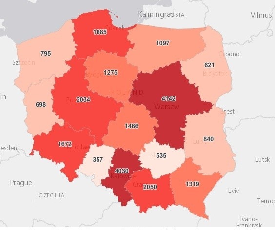 Najnowsze dane Ministerstwa Zdrowia mówią o 25 052 nowych...