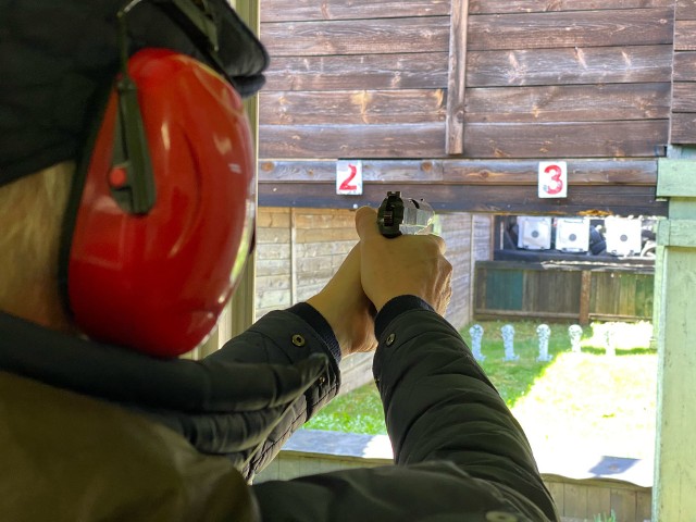 Zbigniew Wojciechowicz startował w konkurencji pistolet centralnego zapłonu