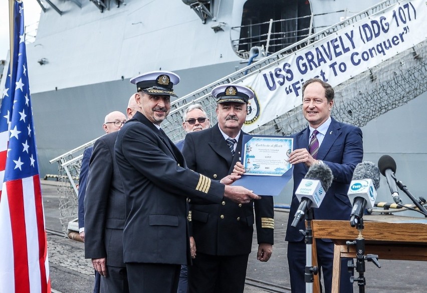 Gdynia. Mark Brzezinski, ambasador Stanów Zjednoczonych: „Polska jest bezpieczna i otoczona ochroną. NATO będzie bronić swoich członków”