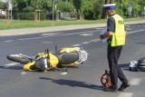 Kolejny wypadek motocyklisty na “ósemce”. Korki i wypadki na Dolnym Śląsku