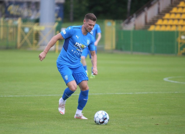 Trzecioligowy zespół Łukasza Piszczek wygrał z Lechią Zielona Góra 2:0.