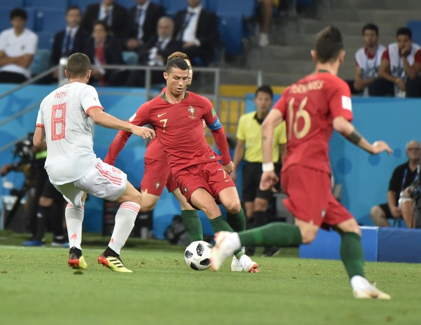 Mecz Portugalia - Hiszpania na mistrzostwach świata w Rosji