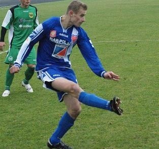 Piotr Strzeżysz z ostrołęckiej Narwi sezon 2008/09 może zaliczyć do udanych.