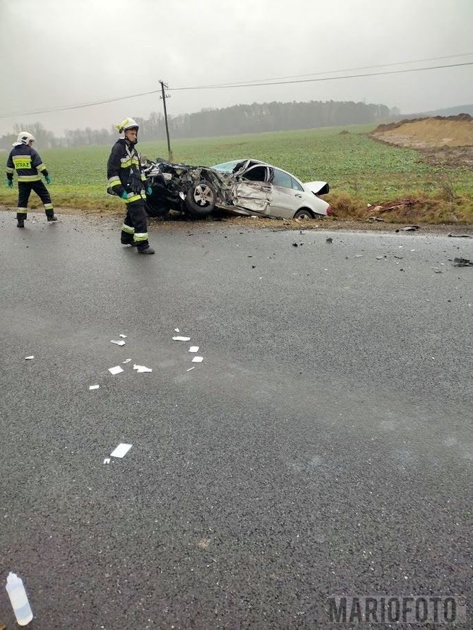 W Ziemiełowicach doszło do zderzenia dwóch samochodów
