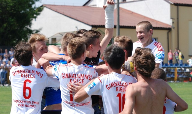Fragment meczu ćwierćfinałowego MiniEuro 2016, pomiędzy Chorwacją z Daleszyc, a Węgrami z kieleckiej "dwunastki".