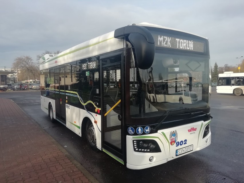 Autobus elektryczny Rafako na testach w Toruniu