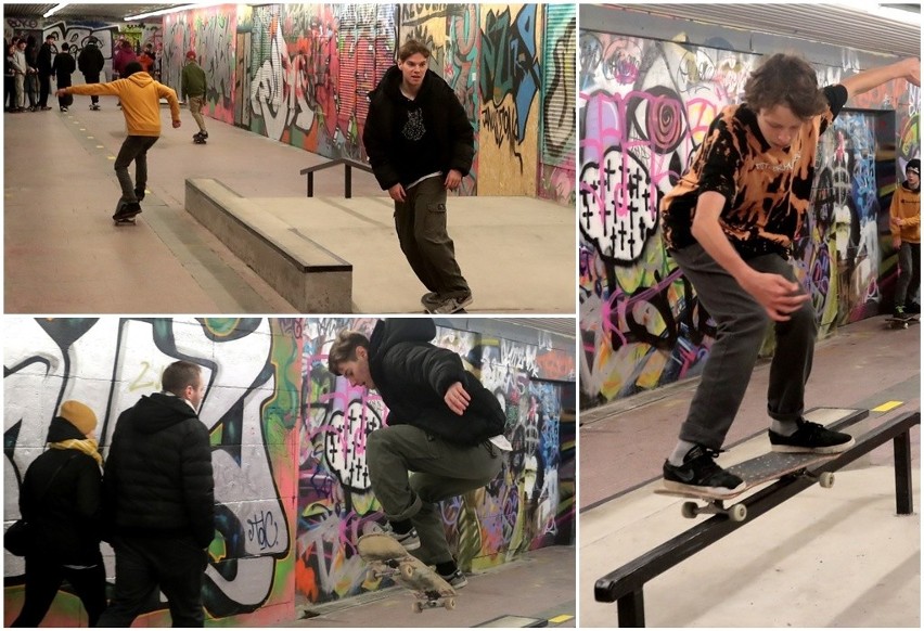Skatepark w przejściu podziemnym oficjalnie otwarty