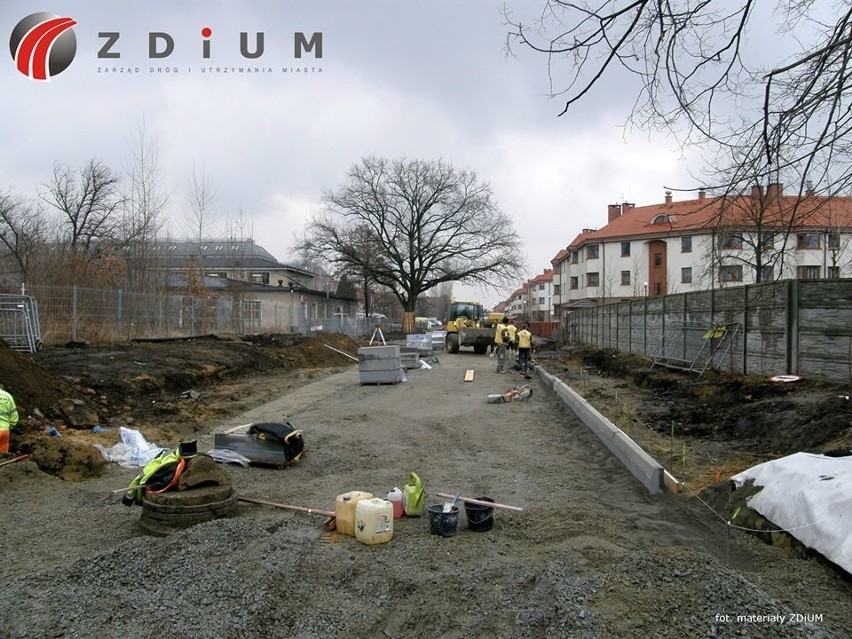 Przebudowa ulicy Maczka we Wrocławiu