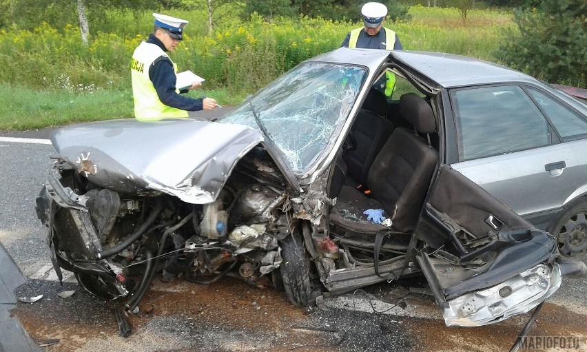 Zgłoszenie o wypadku opolscy policjanci otrzymali dziś o...