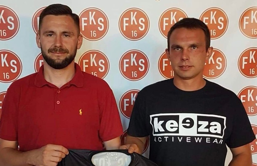 Jan Szymański jest kolejnym nowym zawodnikiem w zespole Łazy...
