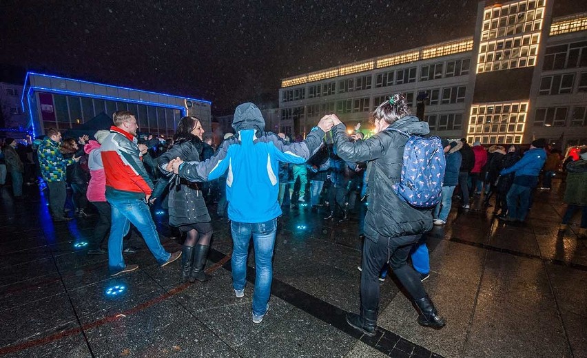 Sylwester przed koszalińskim ratuszem minął pod znakiem...