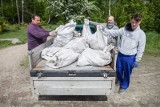 Sto kilogramów śmieci w godzinę! Sprzątaliśmy las z leśnikami