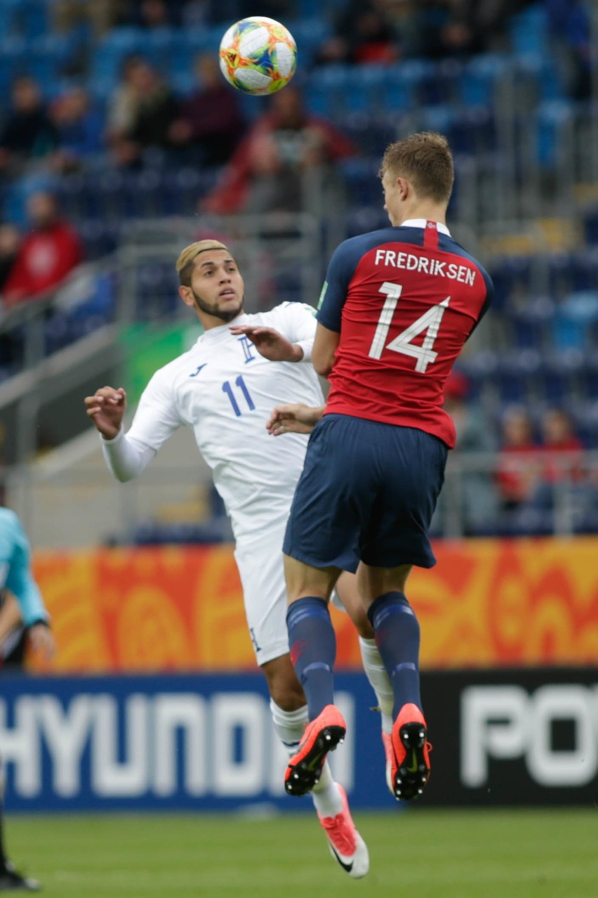 Mistrzostwa świata do lat 20. Norwegia zdemolowała Honduras aż 12:0! Zobacz zdjęcia z szalonego meczu na Arenie Lublin