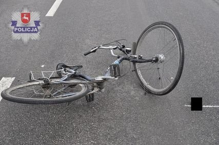 Wypadek w Terespolu. Rowerzysta zginął potrącony przez audi