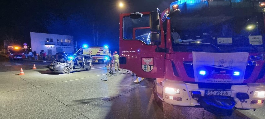 Poważny wypadek w Dąbrowie Górniczej - poszkodowane aż sześć...