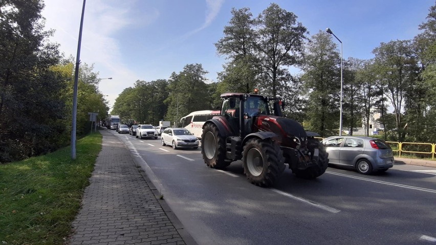 Protest rolników w Ostrołęce, 7.10.2020