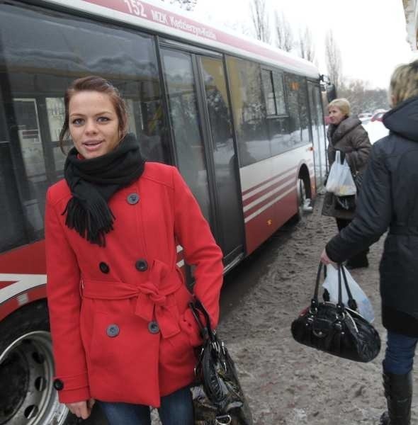 Dominika Joniec: - Dobrze, że miasto chce szukać pieniędzy gdzie indziej, a nie w kieszeniach pasażerów.