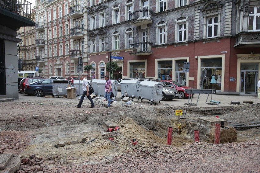 Remont ulicy Kościuszki w Katowicach