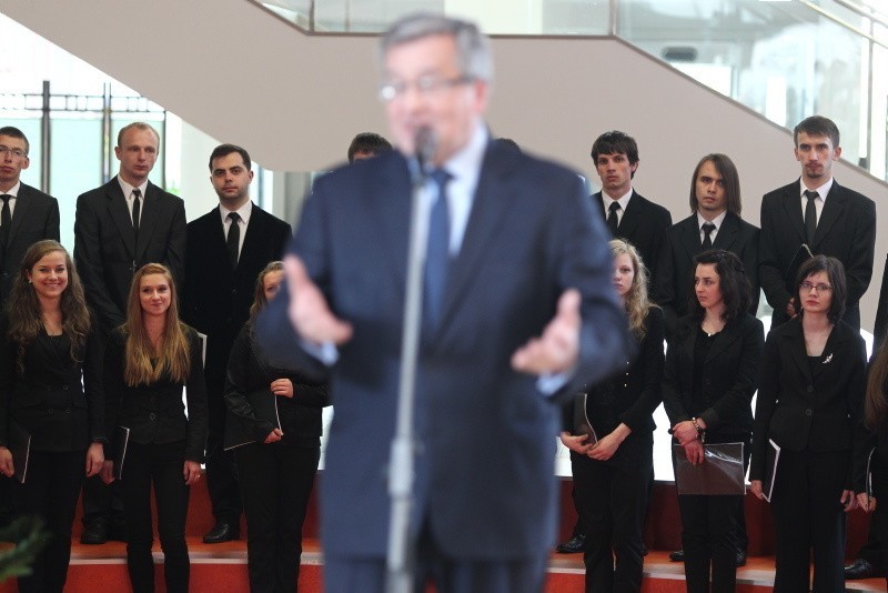 Prezydent Komorowski na Podkarpaciu...