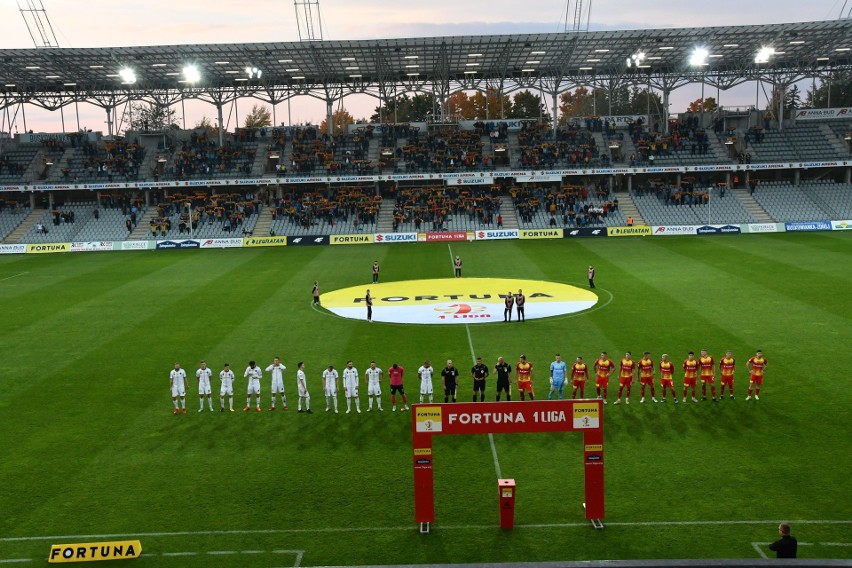 Fortuna 1 Liga. Korona Kielce zremisowała z Chrobrym Głogów 2:2. Bramki zdobyli Błanik i Łukowski [GALERIA ZDJĘĆ]