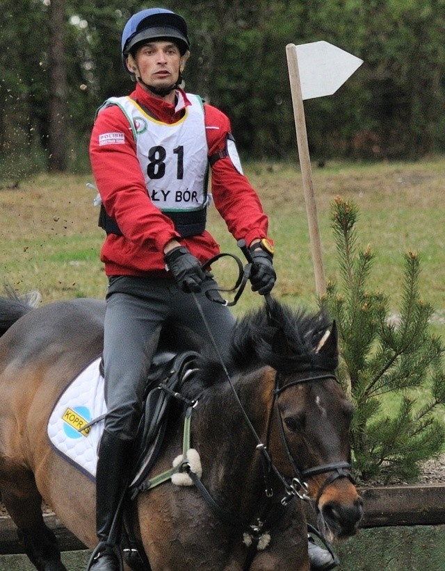 Łukasz Kaźmierczak na Ostlerze.