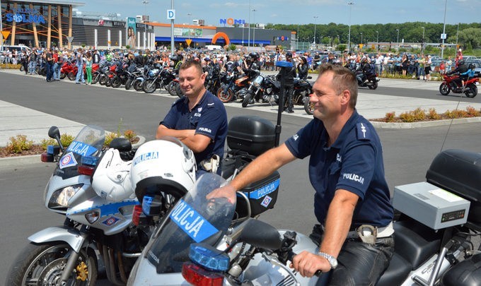 Setki motocykli na zlocie w Inowrocławiu