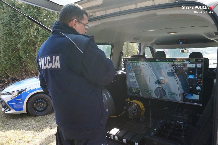 Policyjny dron obserwował ulice w Bielsku-Białej. Sprawcy...