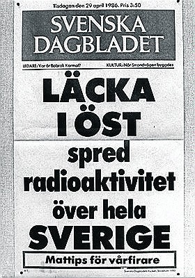 "Svenska Dagbladet" z 29.04.1986 r.