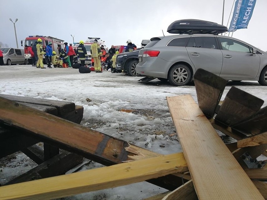 Wypadek w Bukowinie Tatrzańskiej. Jest nakaz rozbiórki wypożyczalni sprzętu narciarskiego