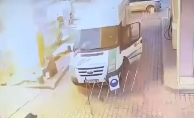 W sieci pojawiło się przerażające wideo ukazujące moment wybuchu na stacji benzynowej w Zgorzelcu.