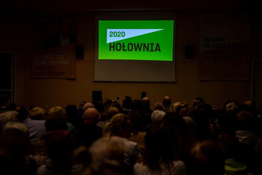 Szymon Hołownia, kandydat na prezydenta Polski spotkał się z...