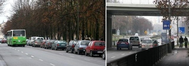 Aby mogła powstać trasa dla szybkobusu drogowcy zlikwidują możliwość parkowania na ulicy Warszawskiej w Kielcach. Zniknie też chodnik pod wiaduktem przy ulicy Grunwaldzkiej, a w zamian powstanie tunel dla pieszych i rowerzystów.