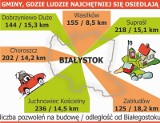 Zobacz, gdzie najchętniej się budujemy. To najlepsze miejsca do życia [MAPA]