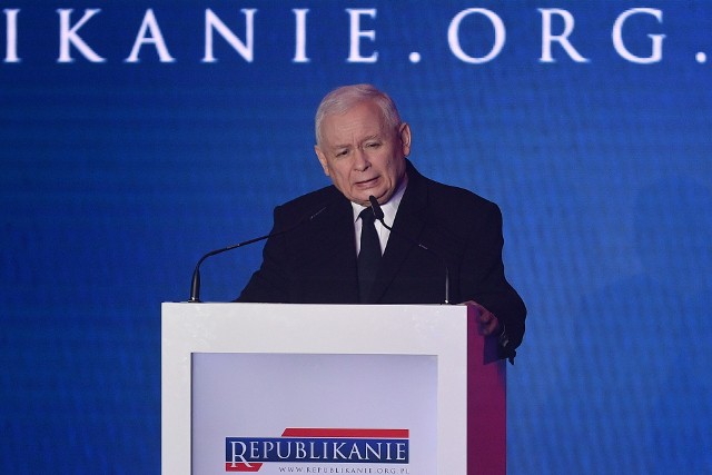 Jarosław Kaczyński na konwencji Partii Republikańskiej. Mówił o tym, jak istotna jest walka o wygraną w nadchodzących wyborach