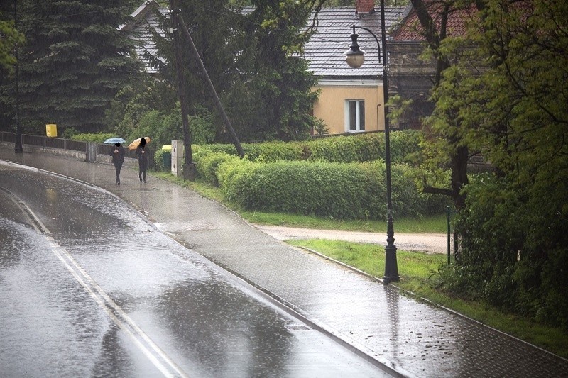 Zdjęcie nadesłane przez czytelnika. Pińczów, ulica...