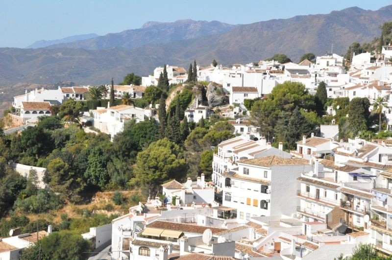"Białe miasto" Mijas w Andaluzji