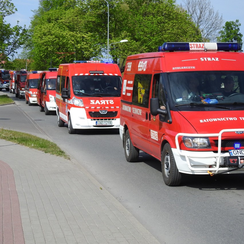 W II Paradzie Wozów Strażackich udział wzięli strażacy z...