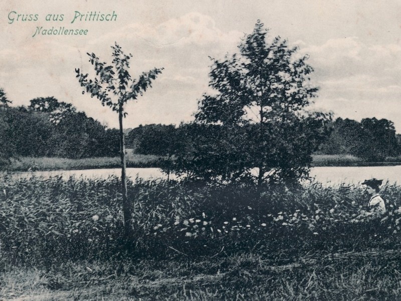 Jezioro Nadollensee w Przytocznej w latach pierwszej wojny