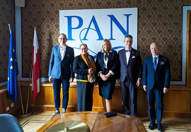 Władze Komitetu, od lewej: prof. Szymon Cyfert (Uniwersytet Ekonomiczny w Poznaniu), prof. Ewa Stańczyk-Hugiet (Uniwersytet Ekonomiczny we Wrocławiu), prof. Agnieszka Zakrzewska-Bielawska (PŁ), prof. Piotr Wachowiak (SGH), prof. Wojciech Dyduch (Uniwersytet Ekonomiczny w Katowicach)