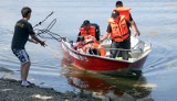 17-latek utonął w Wiśle. Strażacy badali dno rzeki, ciała nastolatka nie odnaleźli