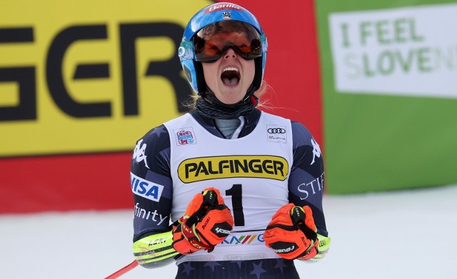 Mikaela Shiffrin wyrównała rekord pod względem liczby zwycięstw w alpejskim Pucharze Świata.