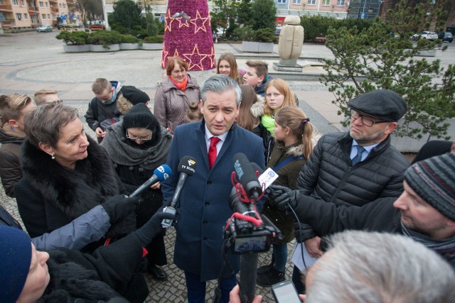 Robert Biedroń o konflikcie w słupskim szpitalu.